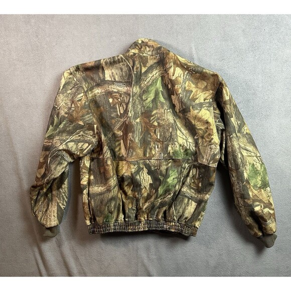 Scent-Lok Dakota Camo Jacket Mens Large Hunting Coat Camouflage Polyester Chore - Picture 2 of 5